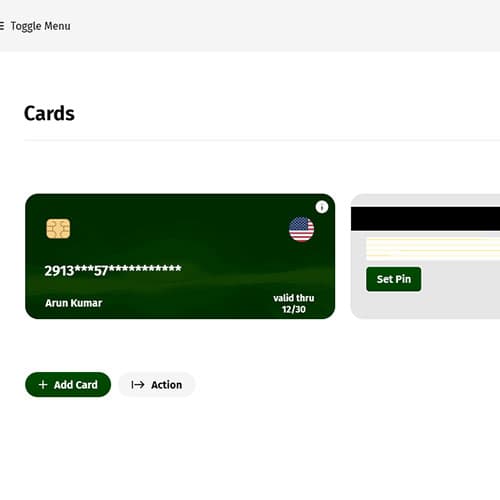 Virtual & Plastic Cards